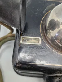 Ældre drejeskive telefon