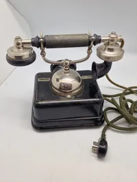 Ældre drejeskive telefon