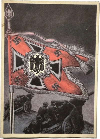 Originalt Tysk postkort