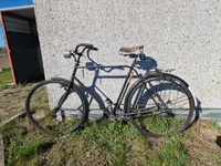 Original tysk Volksturm cykel, ww2 med panzerfaust holder. Skal afhentes i Vordingborg