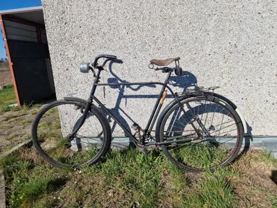 Original tysk Volksturm cykel, ww2 med panzerfaust holder. Skal afhentes i Vordingborg