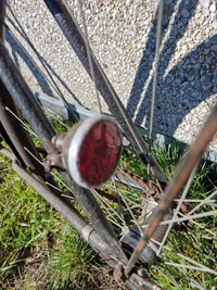 Original tysk Volksturm cykel, ww2 med panzerfaust holder. Skal afhentes i Vordingborg
