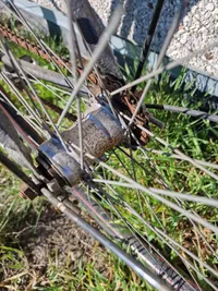 Original tysk Volksturm cykel, ww2 med panzerfaust holder. Skal afhentes i Vordingborg