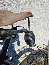 Original tysk Volksturm cykel, ww2 med panzerfaust holder. Skal afhentes i Vordingborg