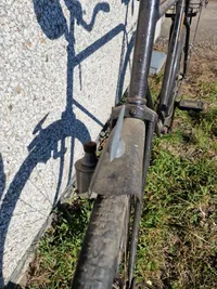 Original tysk Volksturm cykel, ww2 med panzerfaust holder. Skal afhentes i Vordingborg