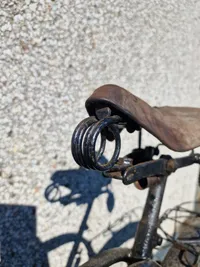 Original tysk Volksturm cykel, ww2 med panzerfaust holder. Skal afhentes i Vordingborg
