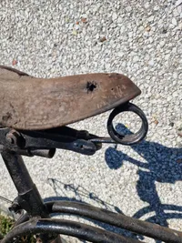 Original tysk Volksturm cykel, ww2 med panzerfaust holder. Skal afhentes i Vordingborg