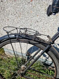 Original tysk Volksturm cykel, ww2 med panzerfaust holder. Skal afhentes i Vordingborg