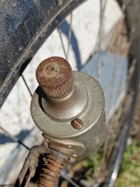 Original tysk Volksturm cykel, ww2 med panzerfaust holder. Skal afhentes i Vordingborg