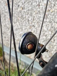 Original tysk Volksturm cykel, ww2 med panzerfaust holder. Skal afhentes i Vordingborg