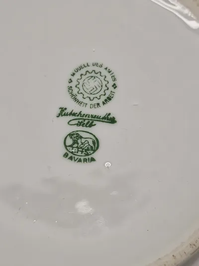 Original tysk DAF skål - ww2