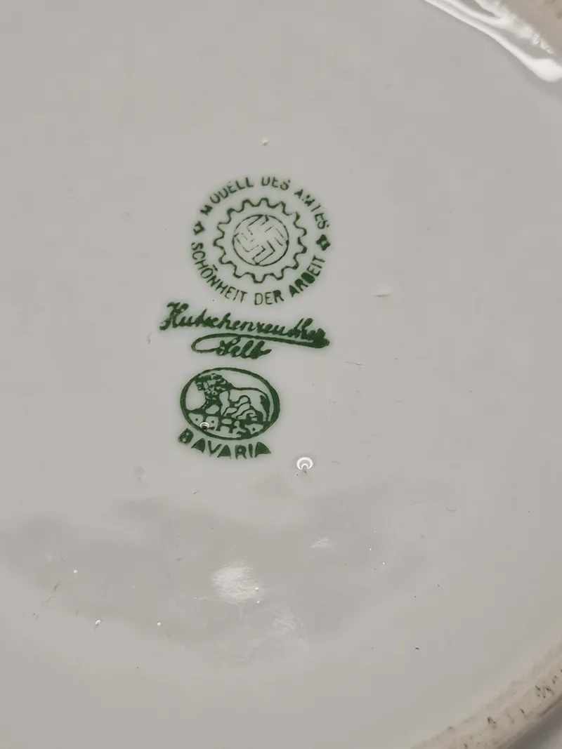 Original tysk DAF skål - ww2
