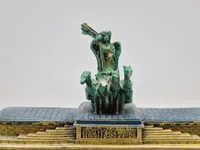 Veludført model af Brandenburger Tor, Berlin