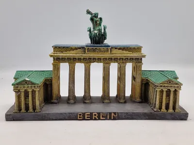 Veludført model af Brandenburger Tor, Berlin