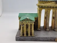 Veludført model af Brandenburger Tor, Berlin