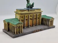 Veludført model af Brandenburger Tor, Berlin