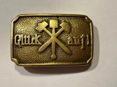 Originalt Tysk mine bælte fra 1930/40