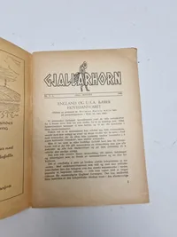 To stk originale eks. af Gjallarhorn fra 1943