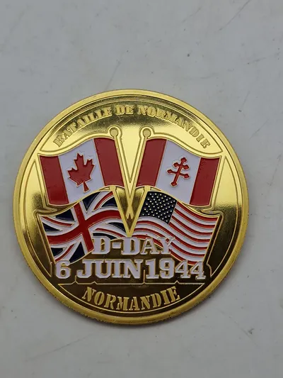 D-Day Challenge coin