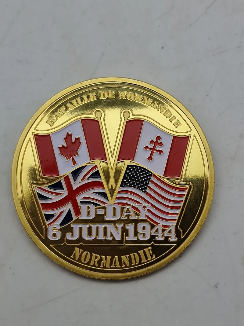 D-Day Challenge coin