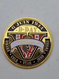D-Day Challenge coin
