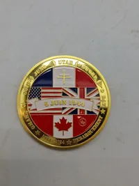 D-Day Challenge coin