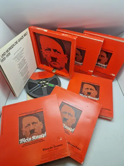 Lot diverse filmruller omhandlende ww2