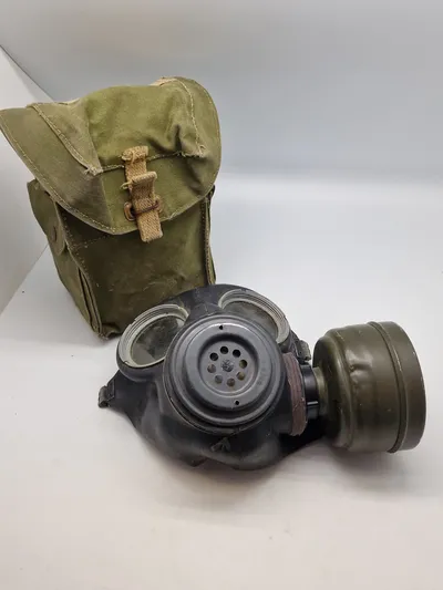 Original engelsk ww2 gasmaske