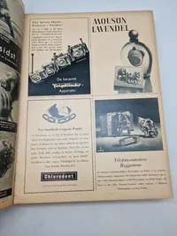 Samling originale indbundne  signalblade på dansk - ww2