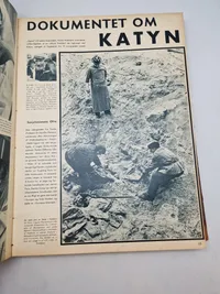 Samling originale indbundne  signalblade på dansk - ww2