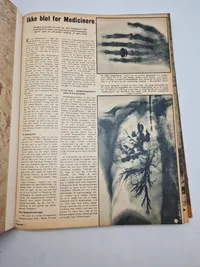 Samling originale indbundne  signalblade på dansk - ww2