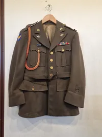 Original amerikansk WW2 udgangs uniform pilot 8 Airforce