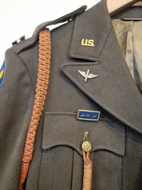 Original amerikansk WW2 udgangs uniform pilot 8 Airforce