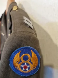 Original amerikansk WW2 udgangs uniform pilot 8 Airforce