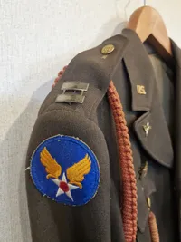 Original amerikansk WW2 udgangs uniform pilot 8 Airforce