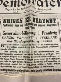 Krigsaviser - Demokraten - genoptryk