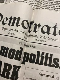 Krigsaviser - Demokraten - genoptryk