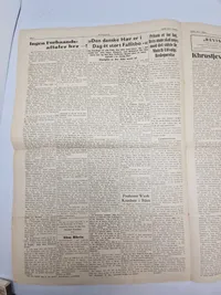 Originale eks. af avisen “Revision” som var kendt for at støtte danske Frikorps folk