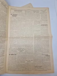 Originale eks. af avisen “Revision” som var kendt for at støtte danske Frikorps folk