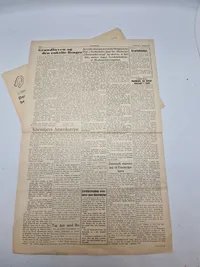 Originale eks. af avisen “Revision” som var kendt for at støtte danske Frikorps folk
