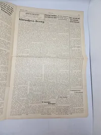 Originale eks. af avisen “Revision” som var kendt for at støtte danske Frikorps folk