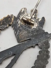 Originalt tysk Infanterie sturmabzeichen - Hersteller Fritz Zimmemann