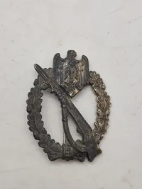Originalt tysk Infanterie sturmabzeichen - Hersteller Fritz Zimmemann