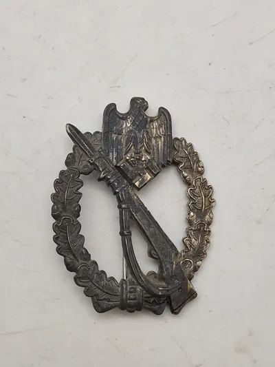 Originalt tysk Infanterie sturmabzeichen - Hersteller Fritz Zimmemann