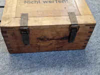 Original tysk ammunitionskasse - ww2