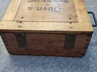 Original tysk ammunitionskasse - ww2