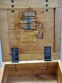 Original tysk ammunitionskasse - ww2