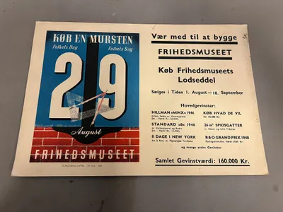 Plakat, byg frihedsmuseet