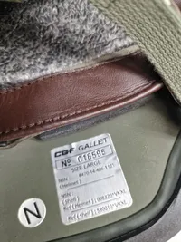Original dansk Gallet hjelm