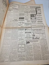 Samling originale ww2 aviser